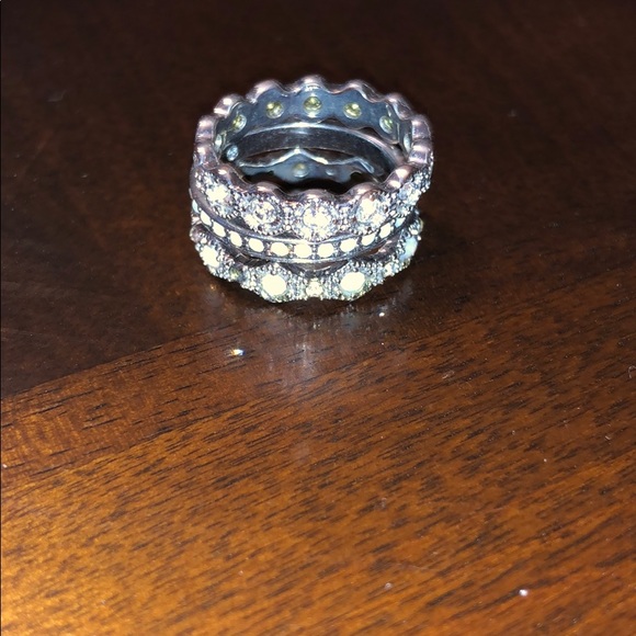 Chloe & Isabel stackable ring set - Picture 2 of 4